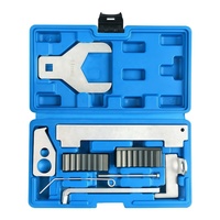 Kit de 9 clés de pompe à eau et d'outils de calage en acier à haute teneur en carbone avec mallette rigide pour Buick Excelle Regal Chevrolet Cruze Sail Opel 1.6 1.8