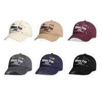 Topi Baseball Katun Vintage Unisex, Bahan Lembut, Bordir Huruf, Topi Ayah, Anti-UV, Bernapas, Topi Pelindung Matahari, OEM Logo Custom