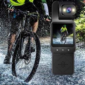 กล้องแอคชั่นแคมเมรา 1080P แบบพกพาสำหรับกีฬากลางแจ้ง กล้องบันทึกภาพการปั่นจักรยาน สีดำ - Product Image 3