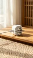 Boîtier ABS pliable pour chargeur mural USB-C C1-10 pour téléphone portable