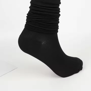 Medias de Compresión hasta la Rodilla, de Nailon Elástico, Lisas, Casuales, para Hombre, Personalizadas al por Mayor, para Enfermeros - Product Image 4