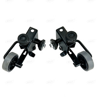 1 Paire de Roues en Caoutchouc Neuves Marque RDJX pour Machine d'Impression Offset Roland, Pièces de Rechange pour Alimentateur