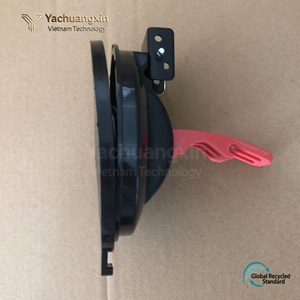 Outdoor <b>Camping</b> Whistle With Suction <b>Cup</b> Black And Red Plastic Survival Tool For All Seasons 1PC - Product Image 6