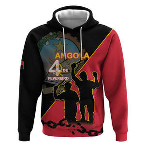 4 De Fevereiro felpe popolari con cappuccio per i paesi africani a basso prezzo - Product Image 1