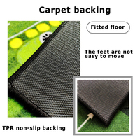 Tapis de golf Intérieur Mini Golf Pratique Aide à la formation Golf Putting Green Mat