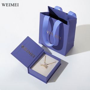 Custom Logo Magnetic Jewelry <b>Gift</b> <b>Box</b> for <b>Earrings</b>, Rings, and Necklaces Wholesale Packaging - Product Image 5