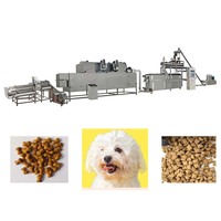 Ligne de Production complète 500-5000 kg/h fabrication d'aliments pour chiens machines de transformation d'aliments secs pour animaux de compagnie