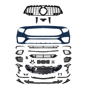 Nouveau kit carrosserie <span class=keywords><strong>AMG</strong></span> A45 pour Mercedes-Benz CLA Berline W177, comprend pare-chocs arrière, capot, diffuseur, amélioration des performances à visser, garantie 1 an - Product Image 1