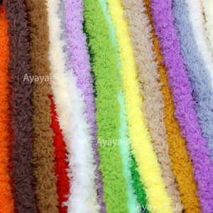 ท่อทำความสะอาดขนสัตว์แบบหนาพิเศษ 15 มม. แถบสีหนาแน่นมาก สำหรับงาน DIY งานฝีมือ ลูกสุนัข แมว แพนด้า - Product Image 1