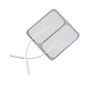 QD QD-D001 besar persegi panjang <span class=keywords><strong>TENS</strong></span> Unit bantalan elektroda perekat 2.0mm Pin non-tenun kain bantuan otot peralatan terapi fisik - Product Image 3