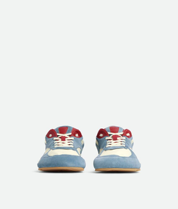 Chaussures de sport rétro BV Bottega pour femme, couleur beige clair, confortables, à semelle souple, pour la marche décontractée, vente en gros - Product Image 3