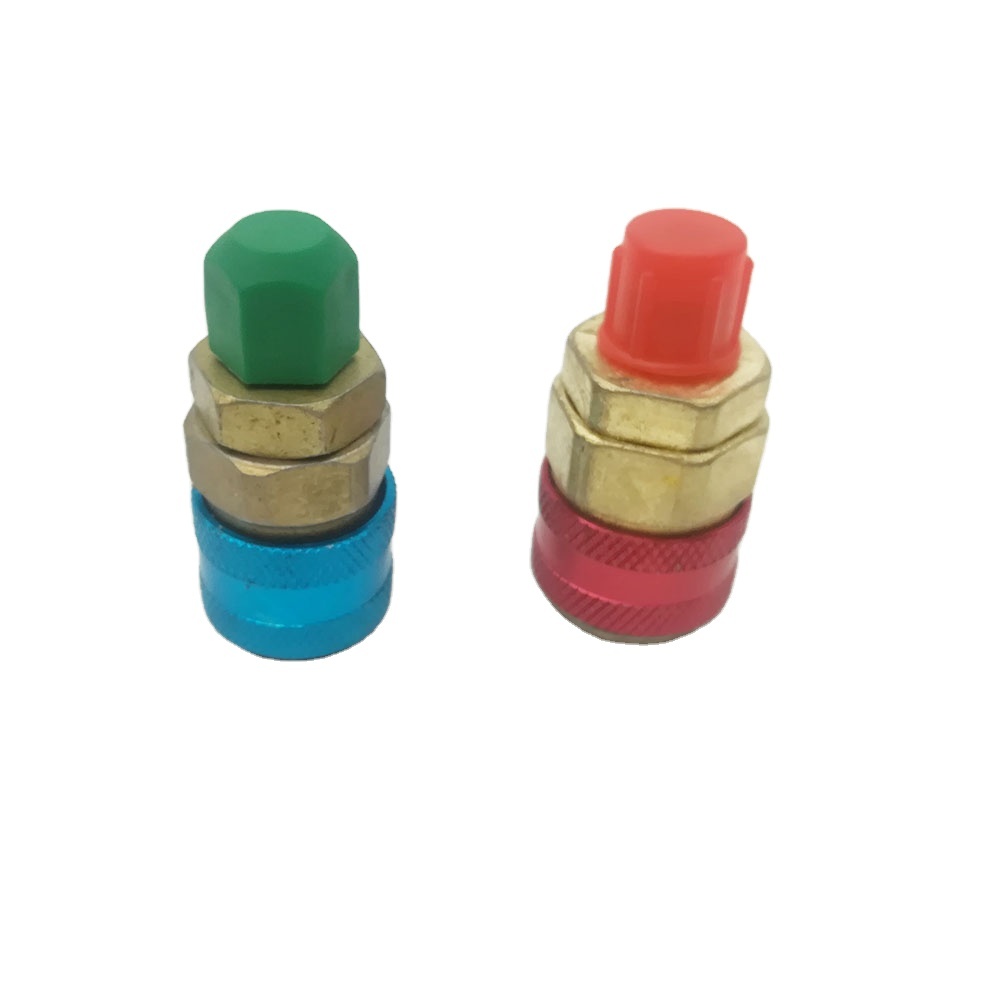 BesNPT R134a AC Quick Coupler Adapters – 1/4" SAE Male Flare High/Low Side Kit - View #3