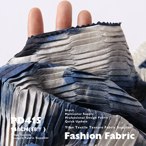 Nouveau Design abstrait éclaboussé d'encre Satin <span class=keywords><strong>Origami</strong></span> Texture <span class=keywords><strong>tissu</strong></span> plissé pour vêtements Thobe matelas canapé t-shirt - Product Image 4