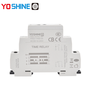 Yoshine AC/DC24-240VAC 10A/16A spdt 0.1 thứ hai đến 10 ngày tự động kích hoạt duy nhất với tạm dừng thời gian trì hoãn thời gian chuyển tiếp - Product Image 1