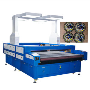 Automatic Panoramic Vision Laser Cutter 150W High Speed Single Head Fabric Cutting System for Garment - Product Image 5