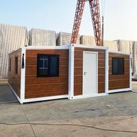 Expédition immédiate : Maison préfabriquée mobile extensible de luxe en conteneur de 40 pieds ou 20 pieds, avec salle de bain victorienne et 2 chambres