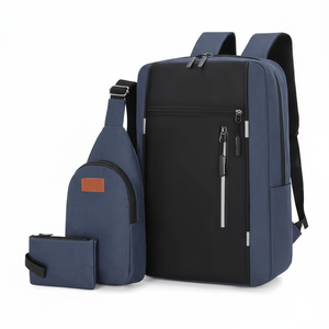 Mochila de Viaje Casual Moderna y Elegante con Logotipo Personalizado del Fabricante, Impermeable, de Cuero Vegano PU, para Portátil, para Hombre y Mujer - Product Image 1