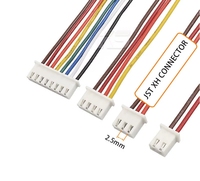 Penjualan langsung pabrik JST XH 2.54 kabel Harness rakitan Connrecto dengan kabel 10way