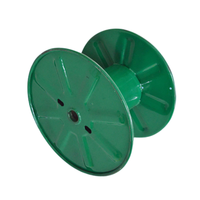 Bobine de poinçonnage de bobine en acier à une seule couche, bobine de fil et de câble en acier, bobines de machine à fil et câble 1250