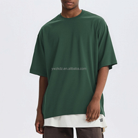 T-shirt Homme de Marque Designer Personnalisé Lettres Imprimées Coton Lourd 100% Haute Qualité Streetwear Décontracté Manches Courtes