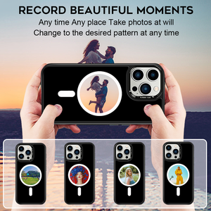 Casing ponsel E6 e-ink bertulisan, casing ponsel isi daya Cepat nirkabel, casing <span class=keywords><strong>iPhone</strong></span> kompatibel penuh dengan <span class=keywords><strong>UI</strong></span> dinamis enam warna dan pengisian daya ponsel untuk <span class=keywords><strong>iPhone</strong></span> Pro - Product Image 5