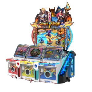 Machine de jeu d'arcade de tir pour enfants Canyon King |   Parc d'attractions intérieur à monnayeur |   3 joueurs 110/220V Métal <span class=keywords><strong>1</strong></span> an Garantie Anglais - Product Image 1