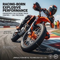 Roue de moto en alliage d'aluminium 7075 de la série Custom Color pour KTM Honda Yamaha