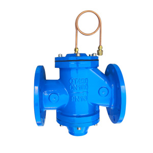Válvula de Control de Presión Diferencial Autooperada Jitong ZYC DN100 PN16 para Control de Flujo en Tuberías de Calefacción - Product Image 1