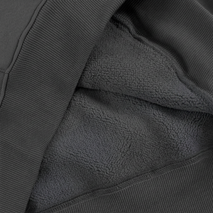 Sweats à capuche unis pour hommes broderie personnalisée logo sweat à capuche lourd polaire épais sweat à capuche pour hommes vêtements d'hiver - Product Image 1