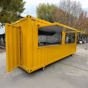 Kiosque de café, restaurant, bar à café, ou fleuriste préfabriqué contemporain en conteneur maritime, optimisant l'utilisation de l'espace - Product Image 2