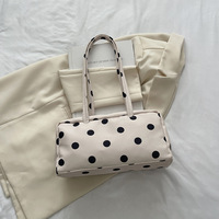 Nouveau Sac Fourre-tout Simple et Tendance 2026, Style Coréen, Imprimé Léopard, Fermeture Éclair, Deux Bretelles, Style Occidental, Idéal pour l'Export