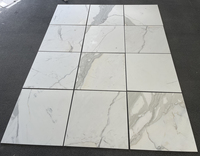 Carreaux de marbre Calacatta Gold en pierre naturelle Centurymosaic, blanc, 24x24 pouces, 610x610 mm, pour sol et mur de cuisine et salle de bain