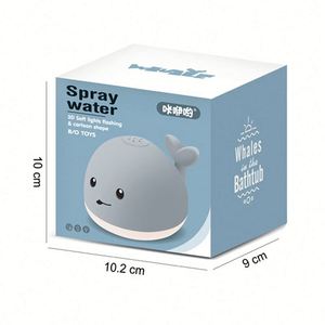 Juguetes de Agua para Bebés y Niños Pequeños, Juguete de Baño de Plástico Suave con Forma de Ballena, Dinosaurio y Pato - Product Image 1