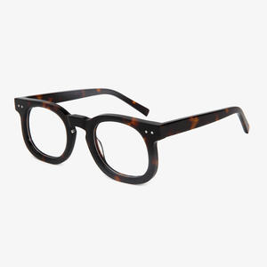 Vente en Gros de Lunettes Optiques en Acétate de Haute Qualité Lunettes avec Logo Personnalisé Lunettes Unisexe avec Imprimé Oeil de Chat <span class=keywords><strong>Lunette</strong></span> Anti-Lumière Bleue Unisexe - Product Image 5