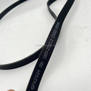 高品質の新しいWTジェネレーターベルト25212-25000、自動車部品用、サイズ6PK2584、<span class=keywords><strong>2</strong></span>年保証 - Product Image 5