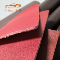 Tissu en cuir microfibre PU HUAPAI Nappa, imperméable et résistant aux taches, 1,2-1,3 mm, pour l'intérieur et la sellerie automobile, et le textile de maison