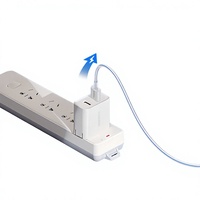 Cable de Datos UGREEN 3 en 1, Certificado US186 mfi, Cable de Carga Multifuncional de Carga Rápida para iPhone Series y Android