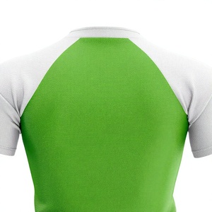 Maillot personnalisé de haute qualité avec logo pour chemise, 100 % coton, col rond, manches courtes, pour homme, OEM, faible MOQ - Product Image 4
