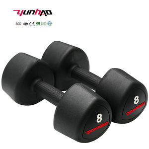 ดัมเบลคุณภาพสูงแบบกำหนดเอง น้ำหนัก 1-10 กก. ดัมเบลทรงสามเหลี่ยมเคลือบยาง - Product Image 5