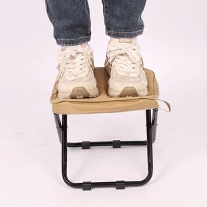 Silla plegable para acampar al aire libre, taburete multifuncional, taburete de pesca ultraligero, bolso de ocio portátil, silla, muebles de exterior - Product Image 4