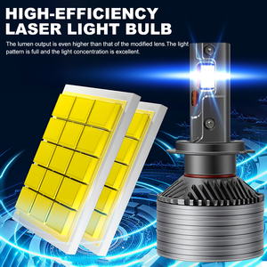 Phares LED super lumineux Xview D40 360W 72000LM pour A4, compatibles avec les ampoules H4/H7, étanches IP68, feux de voiture universels - Product Image 3