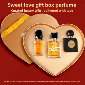 Coffret Cadeau de Luxe Parfum Fleur et Fruit pour Femme, Longue Durée, Idéal pour la Saint-Valentin et les Anniversaires, Vente en Gros - Product Image 3