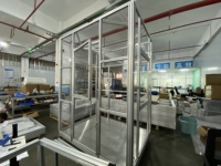 Profilés d'extrusion en aluminium sur mesure Hante, cadre 6000 T5, clôture de sécurité industrielle, équipement de protection de machine, enceinte de protection