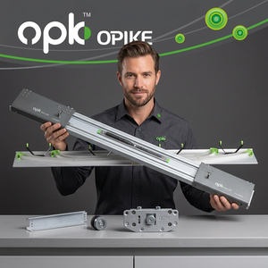 ระบบรางเลื่อนประตูแบบซ่อน OPK Furniture Hardware Touch Open Soft Close Intelligent <span class=keywords><strong>Coplanar</strong></span>/flush พร้อมระบบประตูบานเลื่อนแบบซ่อน - Product Image 5