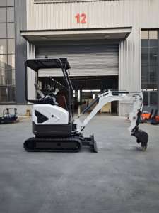 2025 nouvelle conception <span class=keywords><strong>moins</strong></span> <span class=keywords><strong>cher</strong></span> engins de terrassement pas <span class=keywords><strong>cher</strong></span> nouvelle petite mini pelleteuse tractopelle remorquable - Product Image 4