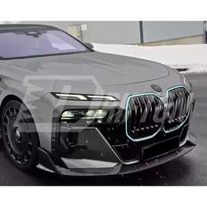 คานาร์ดกันชนหน้าสำหรับ BMW ซีรีส์ 7 G70 คาร์บอนไฟเบอร์แห้ง - Product Image 2