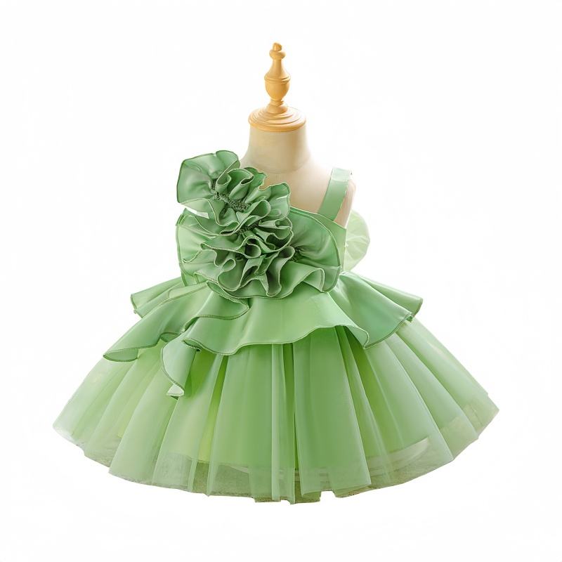 New Newborn Ball Gowns Infant Clothes Birthday Dresses for Girls