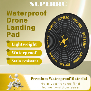 Plateforme d'atterrissage en PVC bicolore de haute qualité de 75 cm pour drones professionnels, design pliable et imperméable, accessoires pour drones RC - Product Image 5
