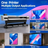 Nueva Impresora Industrial para Tinta Eco Solvente con Control Totalmente Automático y Cabezal de Impresión I3200-E1 para Impresión de Señalización