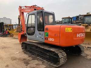 รถขุดดินไฮดรอลิกขุดดินหัว12Ton EX120 Hitachi ของแท้จากญี่ปุ่น - Product Image 4